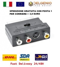 Adattatore SCART maschio audio