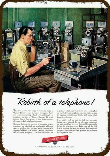 1954 bell telefono - bell,