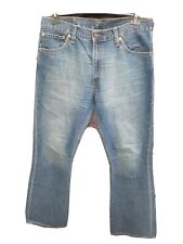 Levi's jeans zampa bootcut uomo men blu blue tg 50 W36 L36 vintage anni 70s 80s