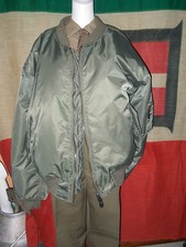 JACKET, FLYER'S MAN INTERMEDIATE.MA-1 GIACCA BOMBER PILOTA USA TRIPLA XL UNF 14
