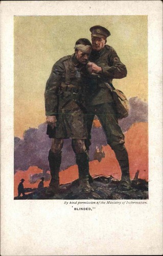 Wwi soldati accecati bambini - wwi,