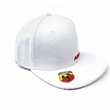 Cappello abarth bianco visiera - abarth,