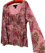 Venezia Top 14/16 Vtg Y2K Boho