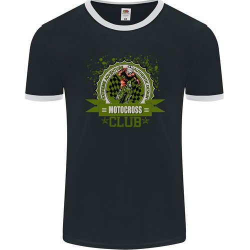 Maglietta ringer motox - motox, uomo