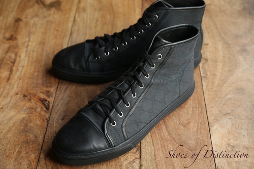 Sneakers alte gucci nere - sneakers, gg