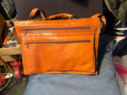 Borsa pelle vintage - in,