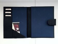 PORTABLOCCO NIKOLAI PIQUADRO PELLE NERO PORTA BLOCK NOTES DOCUMENTI CON MEMO