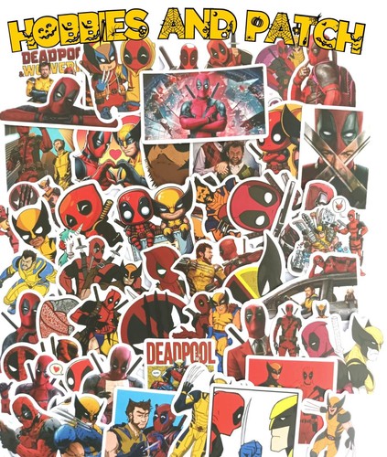 Stickers adesivi deadpool - 25,