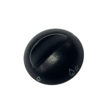 Manopola nera piano cottura