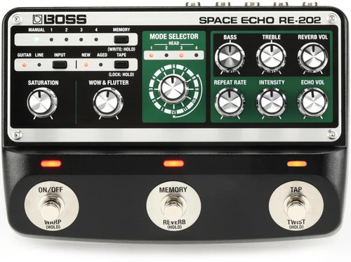 Boss 202 space echo - boss, pedale