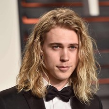 Parrucca bionda lunga uomo