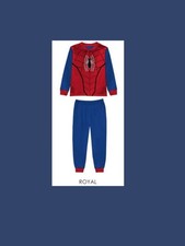 Pigiama bambino lungo in cotone invernale SPIDERMAN 7601