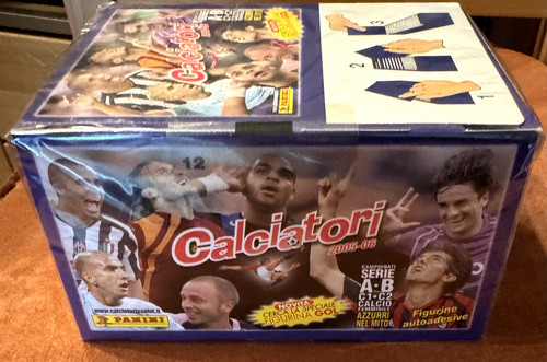 Panini box calciatori 2005 - panini,