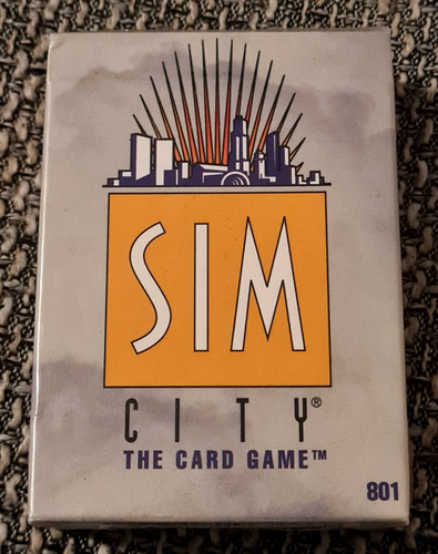 Sim city the card game - sim,
