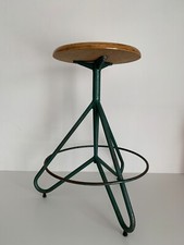Sgabello vintage (stile industriale) - LEGGERE BENE la DESCRIZIONE COMPLETA