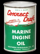 Correct Craft Marine Engine Oil DIECUT NUOVO 28" insegna USA STEEL XL misura 7 libbre