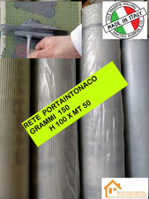 Rete Fibra DI Vetro Intonaco Rasatura Stuccatura  50 mq GR 160