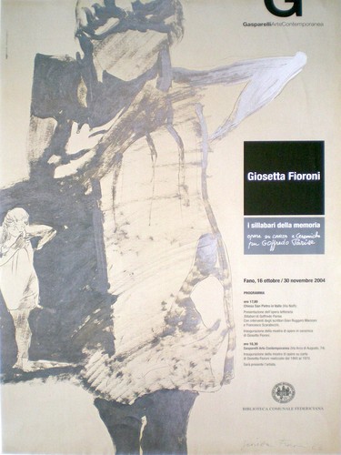 Poster originale giosetta - originale,