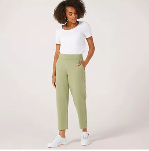 Pantaloni crop denim - , &