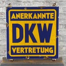 Insegna smaltata DKW