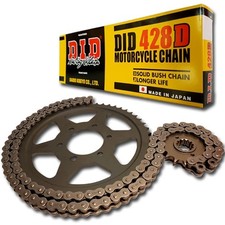 Kit catena DID alluminio 428D