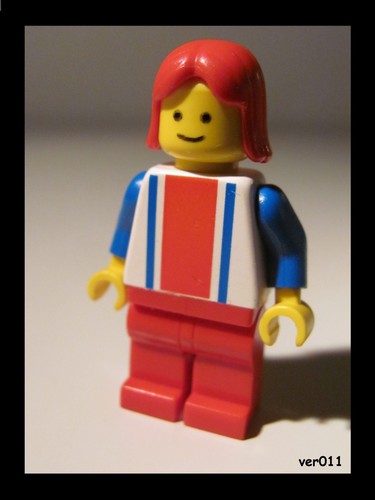 Lego minifig femmina - minifig, con