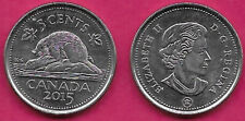 CANADA 5 CENTESIMI 2015 UNC