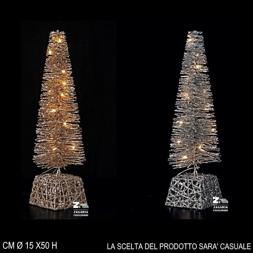 Albero natalizio luminoso - luminoso, cm