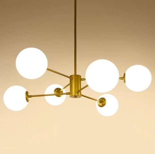 Lampadario moderno oro - , sputnik