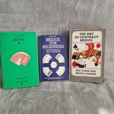 3 X Bridge Playing Books