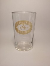 Bicchiere Pubblicitario Promozionale MARTINAZZI 1864 TORINO Pubblicità Epoca '60