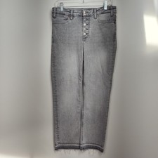 Paige Cindy Crop Straight Leg