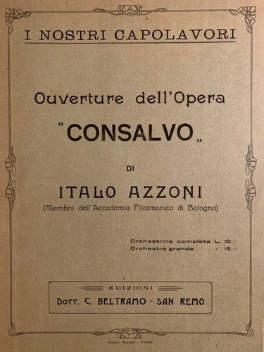 Spartito musica 1930