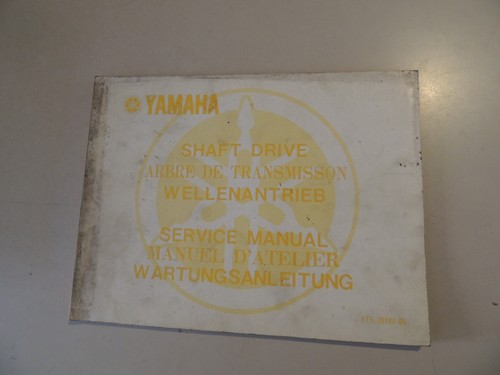 Manuale officina kardan yamaha - manuale,