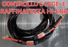 CAVI DI POTENZA PER DIFFUSORI BI-WIRING JUMPER HI-END HI-RES HI-FI TOP UPGRADE!