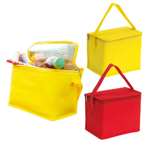Borsa frigo rosso - rosso, giallo