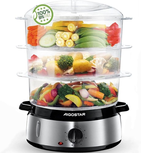Aigostar fitfoodie vaporiera - fitfoodie,