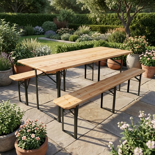 Tavolo giardino set - tavolo,