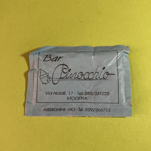 Bar pinocchio via - via, nobili