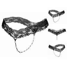 Perizoma intimo con perle in