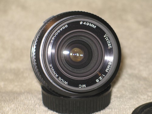Vivitar 28mm wide auto - vivitar, f2.8