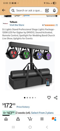 Telbum luci stand - luci,