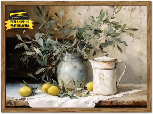 Arte parete cucina vintage - parete,