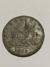 SPAGNA 2 PESETAS 1870 falso d'epoca faux fausse(2)