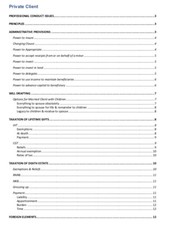 LPC Private Client Revision