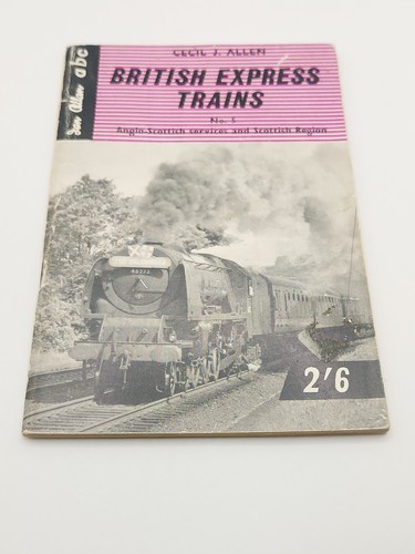 Vintage british express trains - vintage,