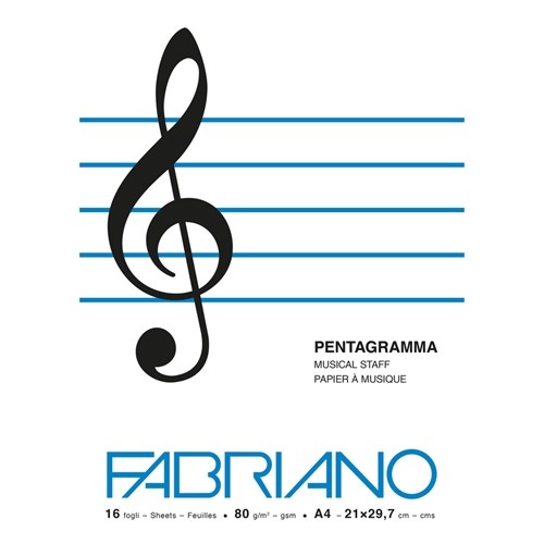 Fabriano album musica - musica, a4
