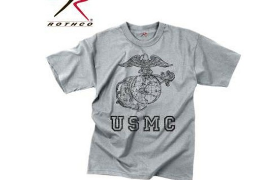 Shirt vintage usmc globe - t-shirt,