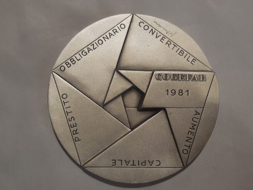 Medaglia 1981 cogefar - medaglia,