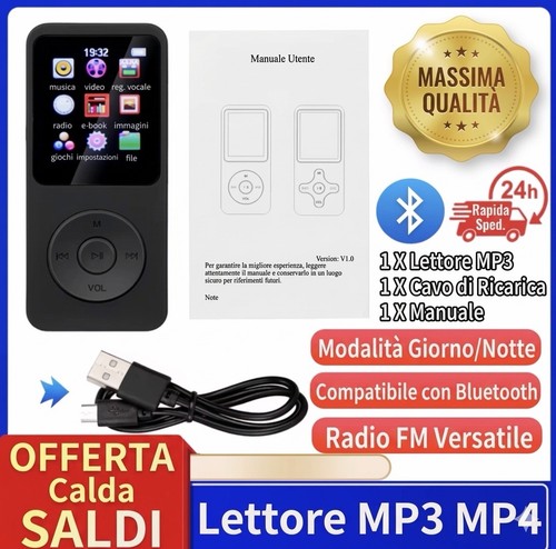 Lettore mp3 mp4 - mp3,